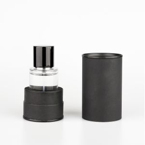 Wholesale 30ml Empty Cylinder Glass Perfume Bottle with Spray Cap