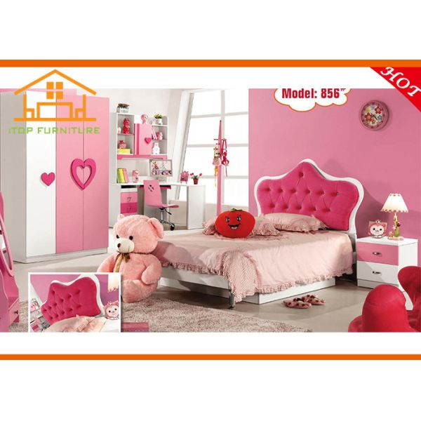 Buy mdf youth furniture kids bedroom furniture cheap single beds for kids children bed frames at wholesale prices