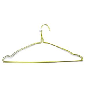 China 0.03mm OEM Laundry Slim Galvanized Wire Shirt Hangers on sale
