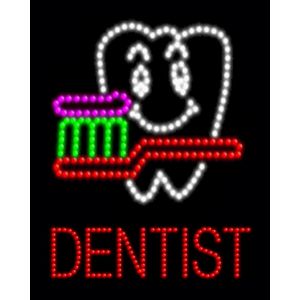 Quality Led sign - Dentist for sale