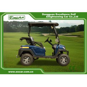 Customized 2 Seater Electric Golf Carts , 48v 17ah Onboard Charger
