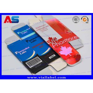 Bodybuilding / Test Enanthate Custom Packaging Boxes Printing With Free Design