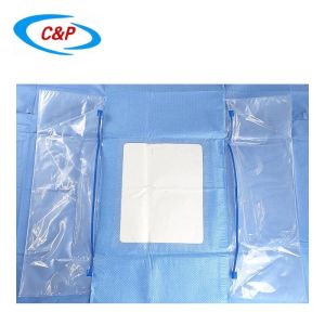 ISO13485 Cardiovascular Drape Disposable Patient Drapes With Pouch