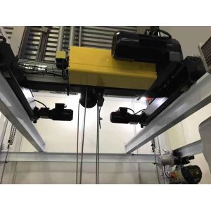 220 - 440V Electric Wire Rope Hoist Single Girder European Type 6 - 36m Lifting