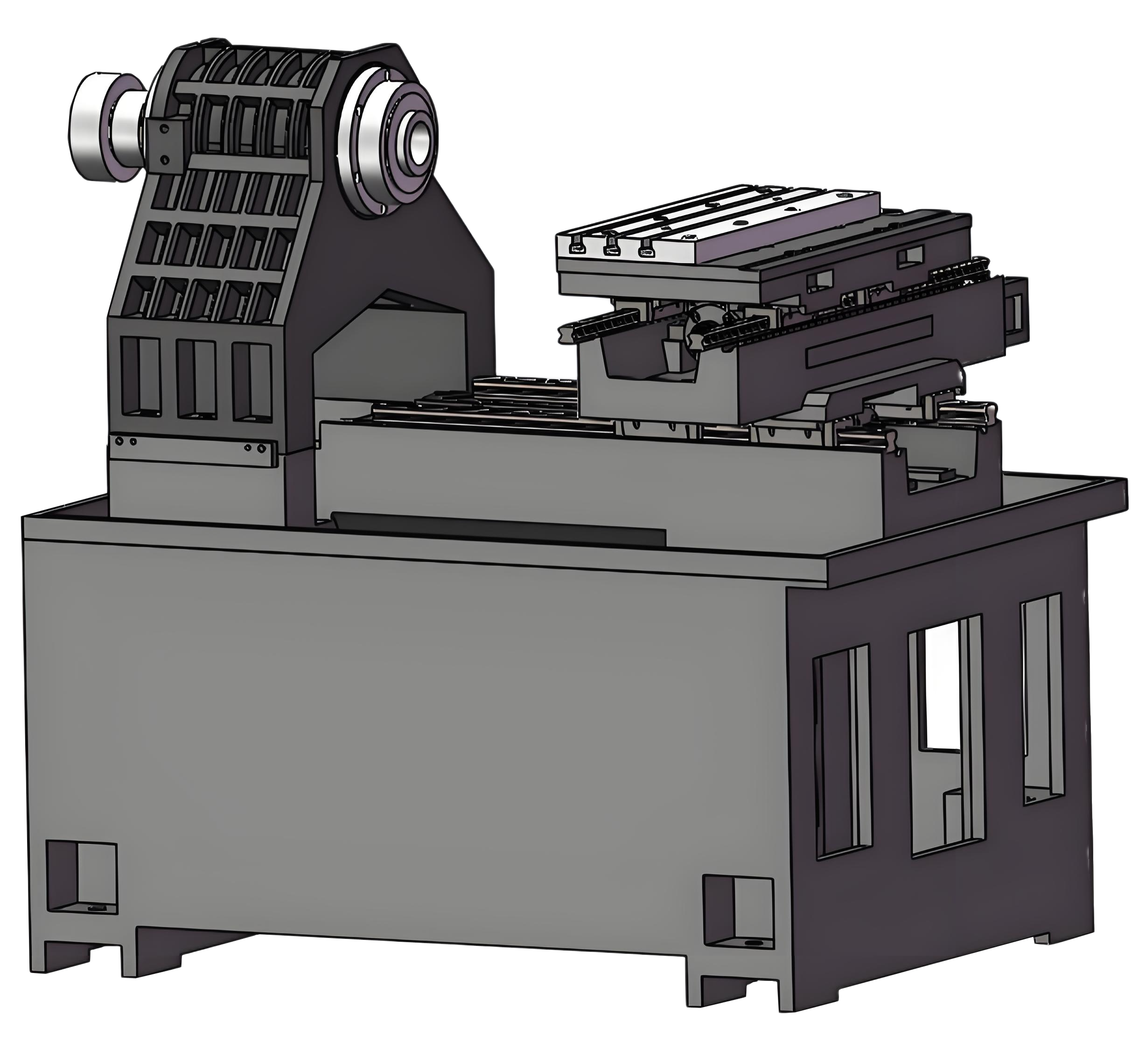 PT-Series CNC Gang Tool Lathe overview