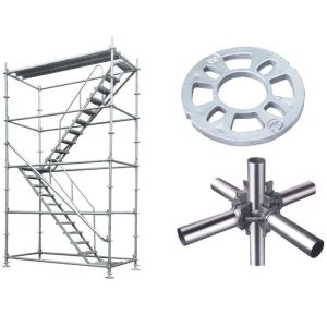 Construction Building Materials EU Standard Pole Scaffolding Round Ringlock