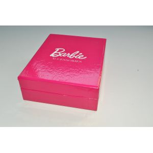 Fancy Jewellery Packaging Boxes For Valentine Gift, Pink Rigid Paper Gift