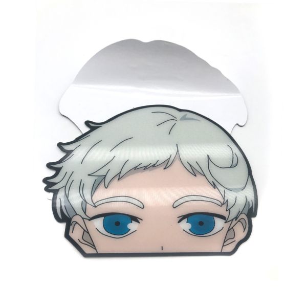 Hot Sale Car Decals Custom Anime 3D Changing Flip Motion effect Printing Lenticular Car Sticker