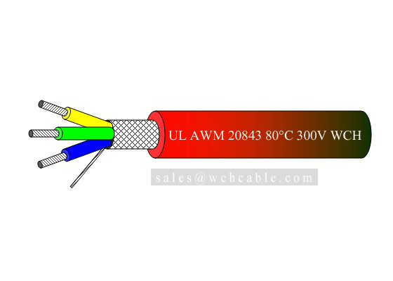 UL20843 Durable Elastomer TPE Industrial Control Cable
