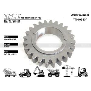 Quality 094-6437 Compatibility E300B Excavator Travel 1 Stage Planetary Gear with Forging Technique and Sealable Bags Transport Packaging for sale