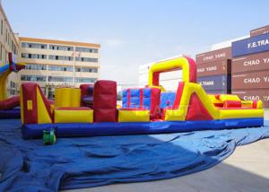 Quality 11 Meter Challenge Interactive Inflatable Outdoor Games Triple Stitched for sale