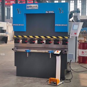 CNC Servo Control TP10S Hydraulic Bending Machine 63T 1600MM