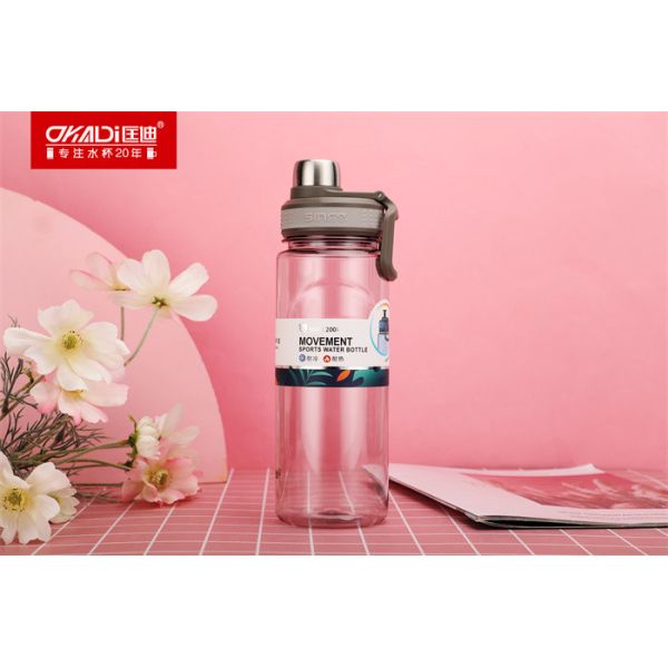 Customized Color And Logo Plastic Sports Bottle 500ml Capacity