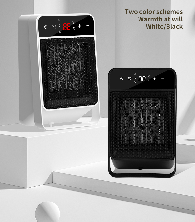 Winter Home Portable Electric Heaters 1100G Fast Heating with Remote LCD Touch Screen