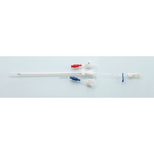 Short term Hemodialysis catheter, hemodialysis kit, single double triple lumen