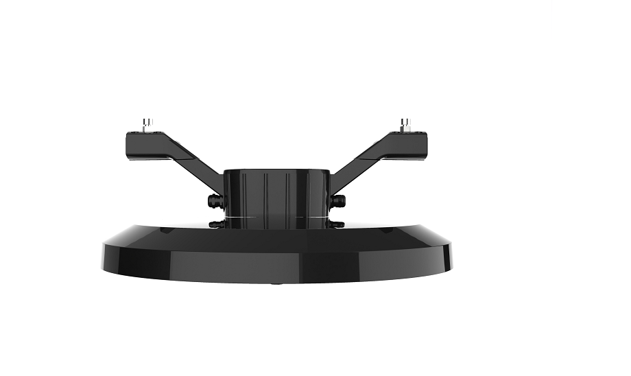 Aluminium IP66 100w Pole Lamp For Outdoor LED Garden Light With IK08 Protection And 220-240Vac Input Voltage