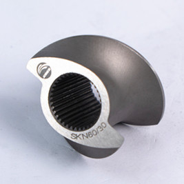 China DIN Standard High Wear Resistance Twin Screw Extruder Machine Segments Screw Elements on sale