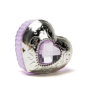 Patent Fancy Cute Rhinestone Heart Pencil Sharpener Kid Safe