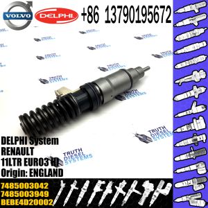 Diesel Injector 21028880, 7421028880, 7421644598, 7485003042, BEBE4D20002 FOR