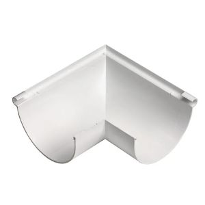 Roofing Building Material PVC Rain Gutter Fittings Plastic Rainwater Gutter