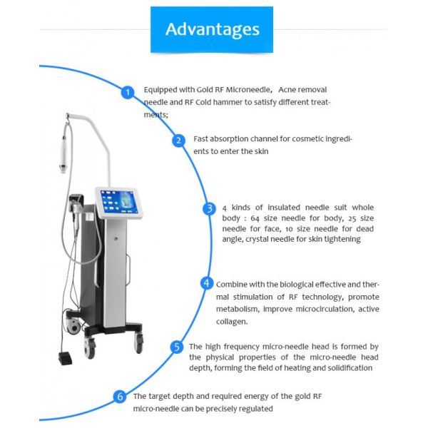 50W RF Power Facial Skin Care Beauty Machine RF Beauty Equipment Anti Wrinkle 1