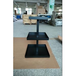 Sleek Design 3 Tier Table Top Display Stand Metal Display Stand High Stability