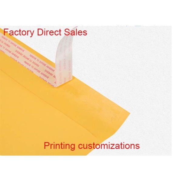 Buy Lightweight Kraft Paper Bubble Mailers Padded Mailing Envelopes No - Toxic at wholesale prices