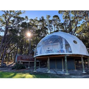 World Class Eco Camping Dome Tents , 8 M Wind Resistance Resort Dome Tents