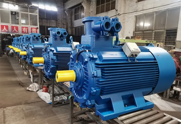 High Power Low Voltage 7.5kw 10hp 2 Pole Explosion Motor 75kw 380v 1500rpm