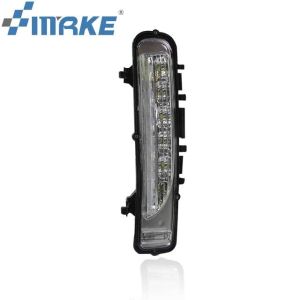 Yellow Turning Signal L/R LED DRL Fog Lights For Ford Edge 2009-2014