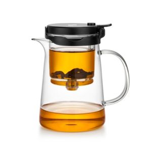 Buy cheap Chinese Blooming Loose Leaf Herbal Teapot Infuser 1l Tea Brewing from wholesalers