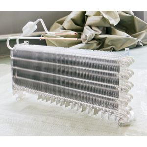 Home Appliance Refrigerator And Freezer Parts Finned Aluminum Evaporator