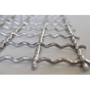 Plain Weave Woven Metal Screen 321 Grade Stainless Steel Security Mesh