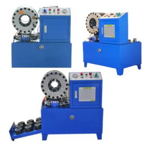 Automatic DX68 Hose Crimping Machine Steel Scaffold Industrial Hose Crimping