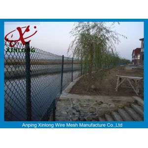 Heavy Duty Chain Link Fence For School Sport , Mesh size 50 * 50mm