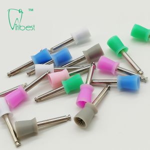 Teeth Cleaning Dental Polishing Kit , Latch Type Dental Prophy Cups