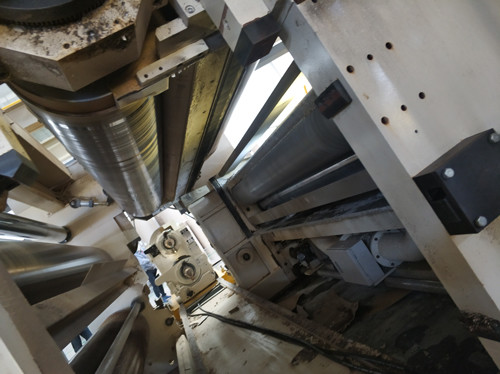 50CrMo Hard Chrome Coating E Flute Corrugated Roller