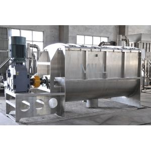 Dry Powder Blender Screw 500L horizontal ribbon mixer