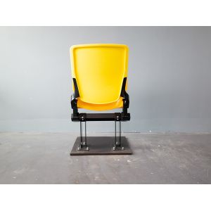 Floor Mounted Brackets Plastic Stadium Seats
