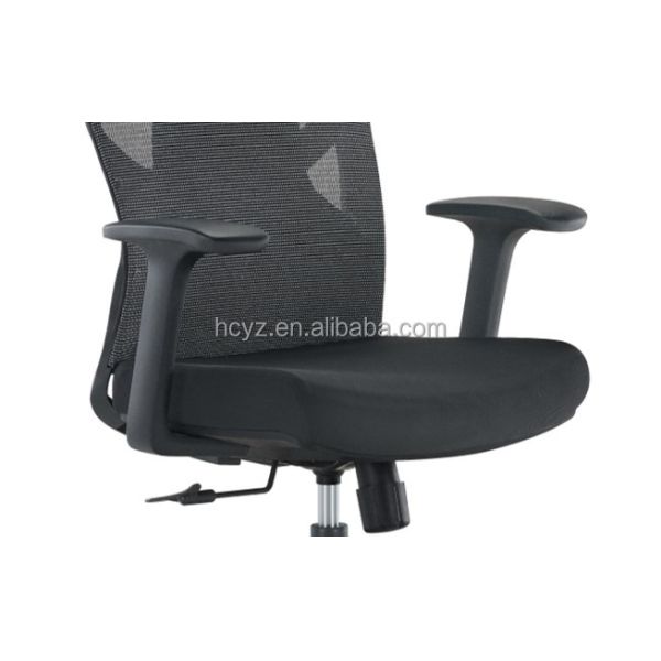 Customizable Mesh Executive Office Chair with Adjustable Armrest and Swivel Base