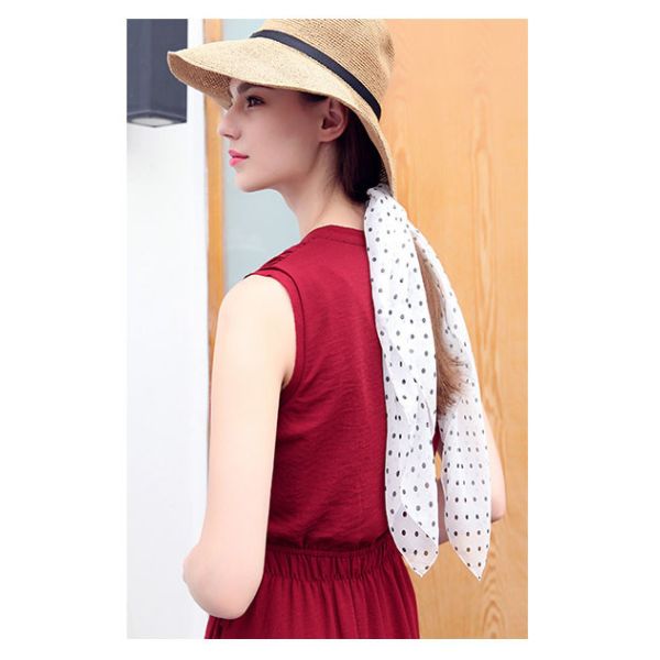 Buy new design 2020 custom Colourful blank silk chiffon long scarf for ladies at wholesale prices