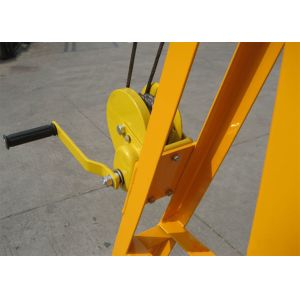 Portable Mini Type Mobile Gantry Crane For Workshops Warehouses