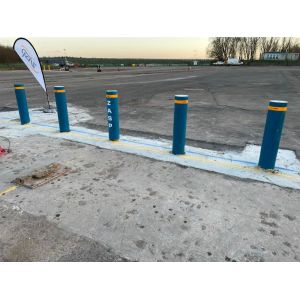 900mm Fixed Bollards for Perimeter Protection 800mm Intercept Height