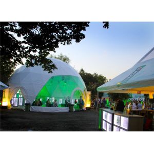 6m Diameter Small Geodesic Dome Tent For Home , Party , Reception