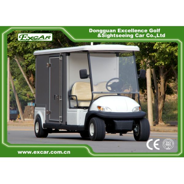 Buy White 2 Passenger Electric Food Cart at wholesale prices