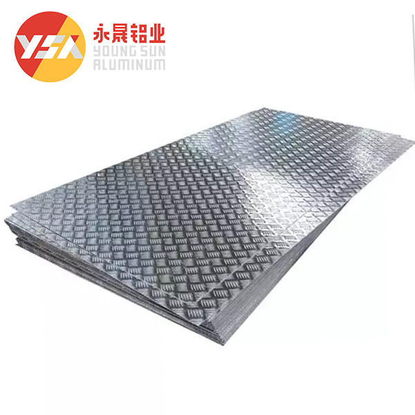 Buy 1050 1060 Aluminum Checkered Plate Diamond Sheet Embossed 0.8mm at wholesale prices