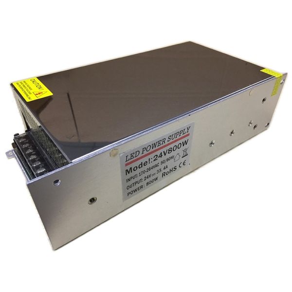 Buy 24 volt ac power supply 800w Indoor IP20 Transformer Adapter for LED Light at wholesale prices