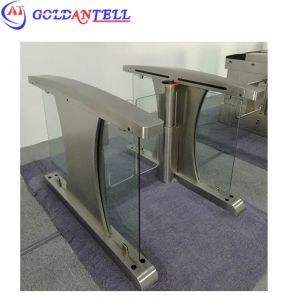 High Security Optical Turnstile Speed Gate with 1400x300x1000mm Cabinet and
