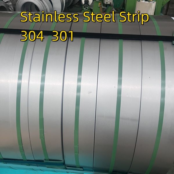 Buy 304 2D Finish 0.1mm Thickness  DIN 1.4310 EN 1.4301 Tensile Strength 1000Mpa Cold Rolled Stainless Steel Coil at wholesale prices
