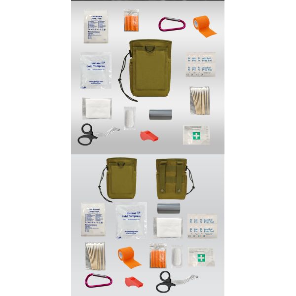 Outdoor Adventure First-Aid Kit for Mountaineering Exploration Wilderness Survival Camping Self-Driving Travel